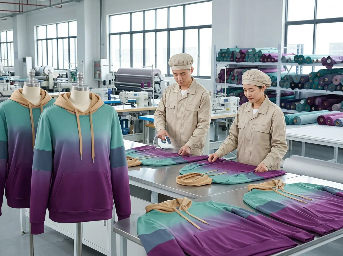 Brand-exact pantone yoga hoodie color