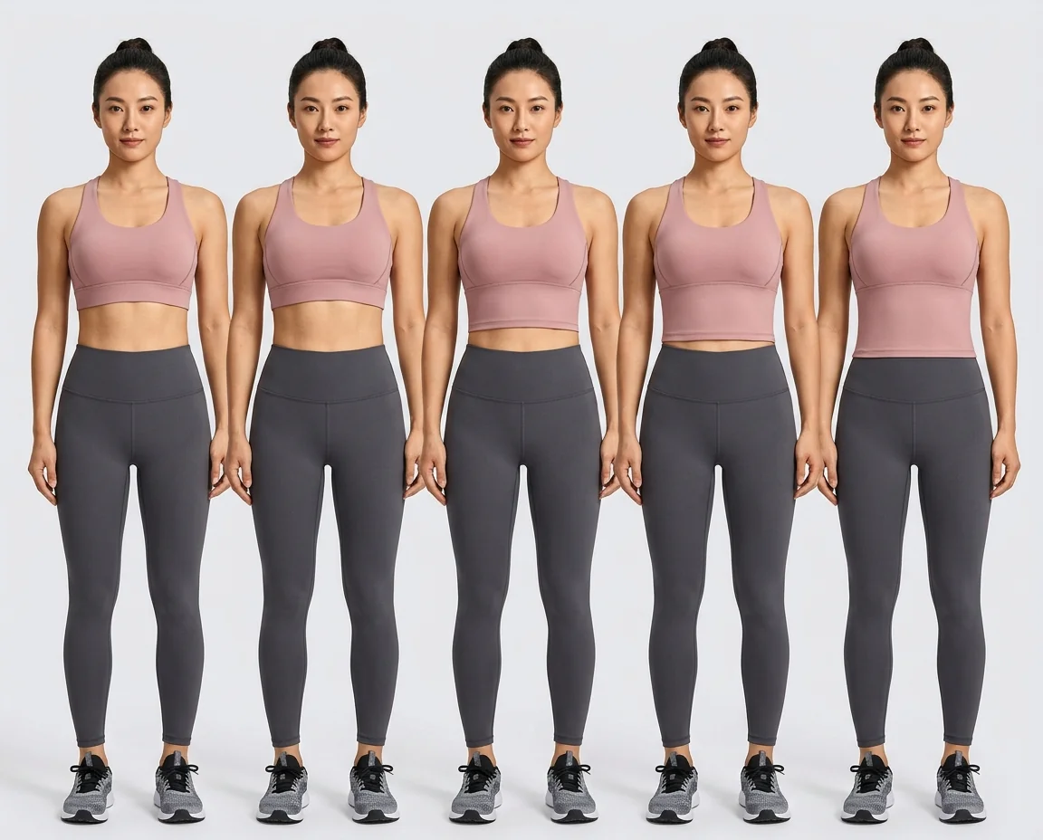 Built-in bra crop top
