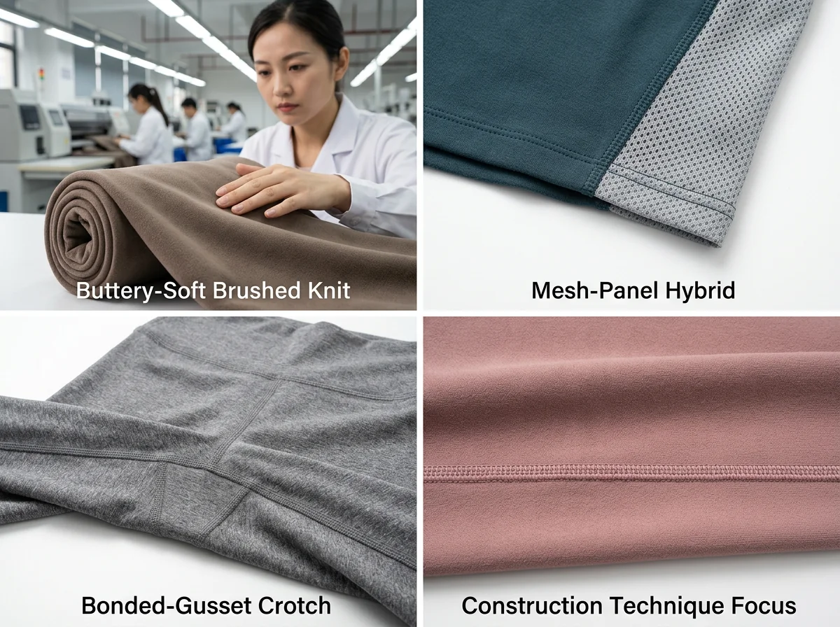 Buttery-soft brushed knit lifestyle fabric