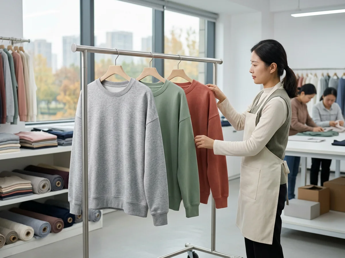 Fall winter yoga lifestyle sweatshirt staple