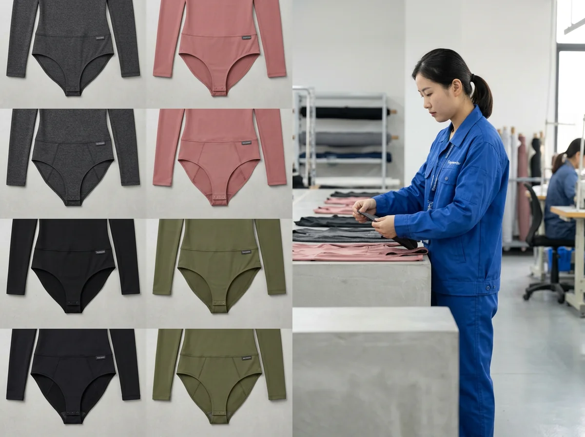 Full-bottom brief-style bodysuit