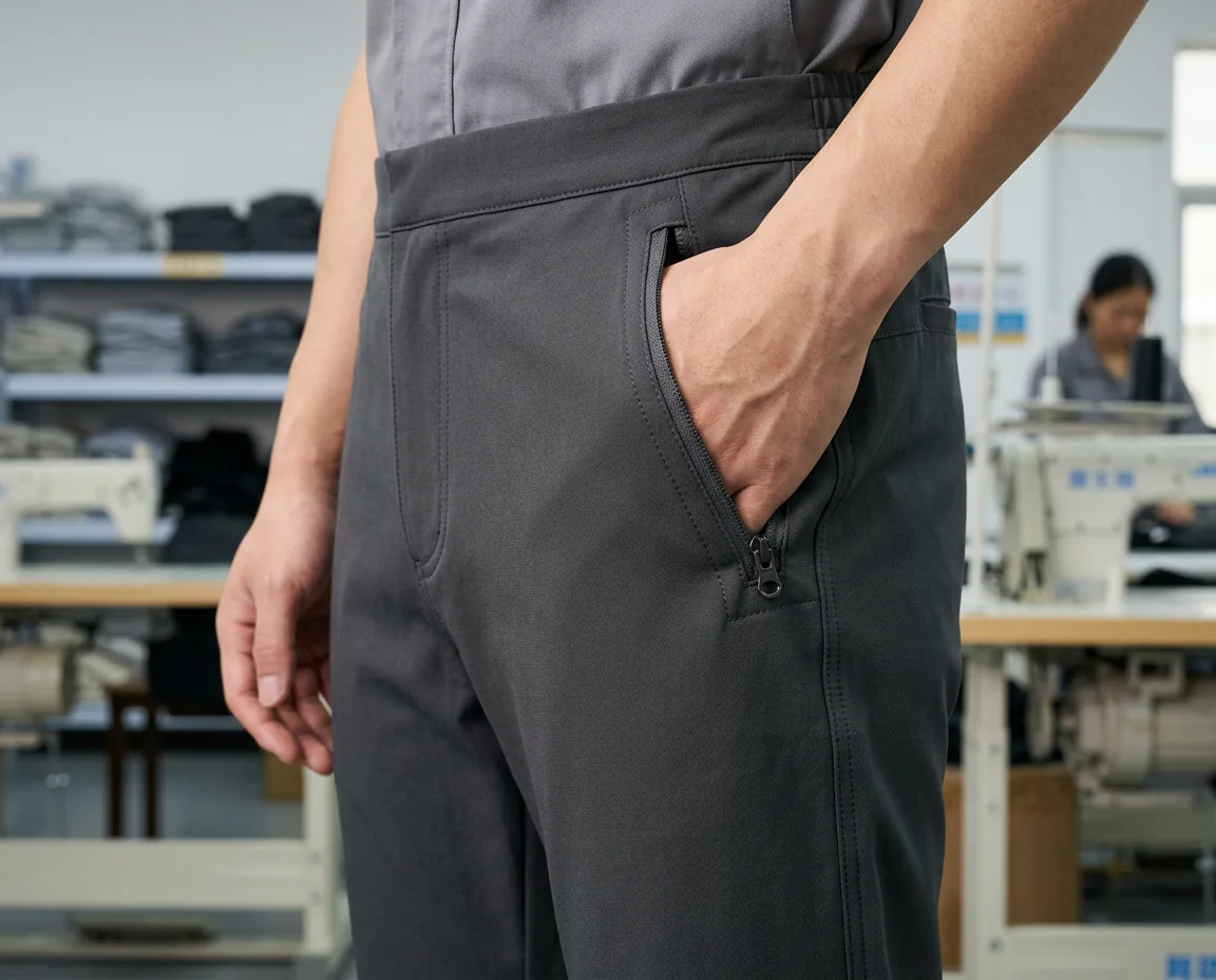 Side hand pockets
