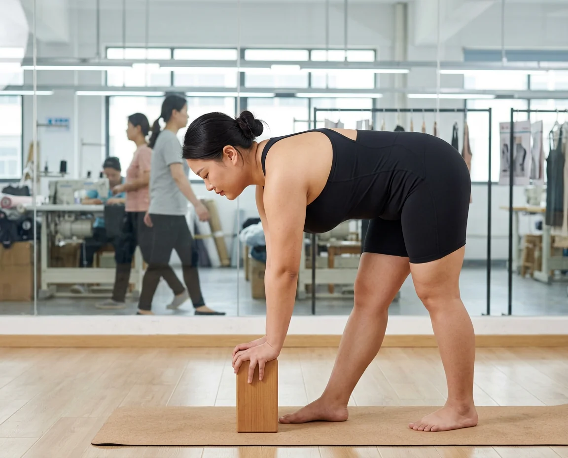 Plus size yoga romper