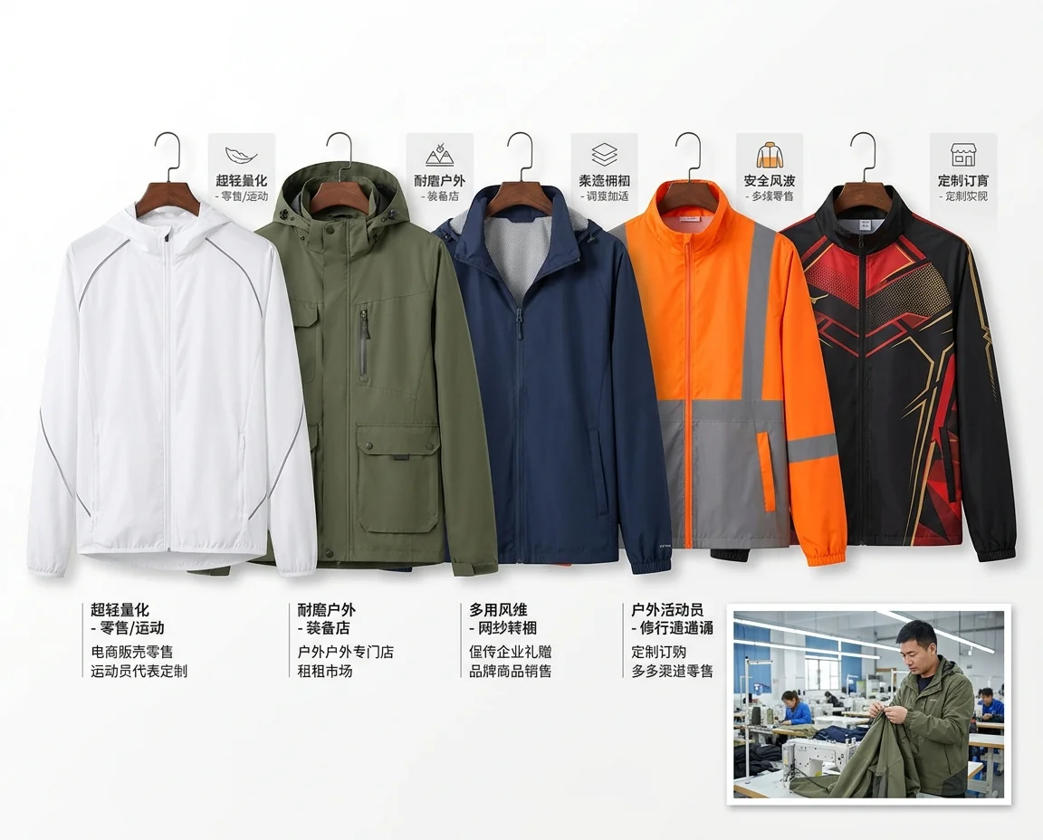 Windbreaker jacket